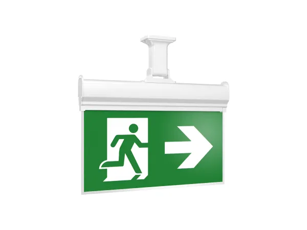 Zasilna svetilka EXIT 2W hladna svetloba bela dolžina 26 cm