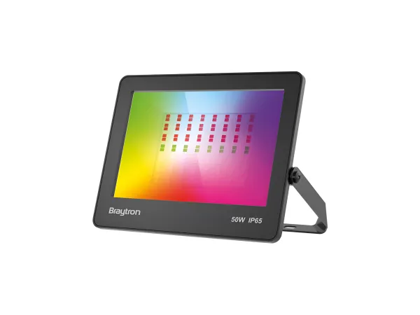 LED reflektor FLOOD CF 50W RGB črn
